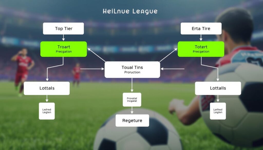 struktur liga sepak bola